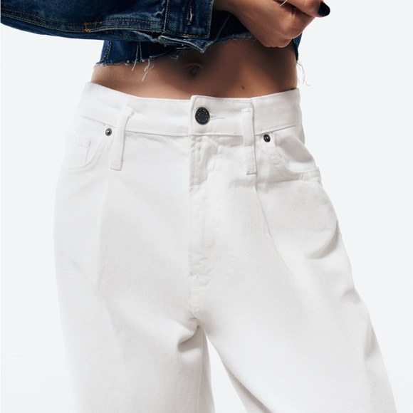 Zara Denim - Zara The Caia Pant In Ecru